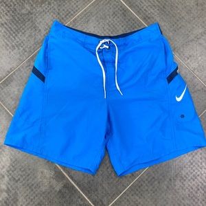 NIKE Blue Swim Suit Trunks XL